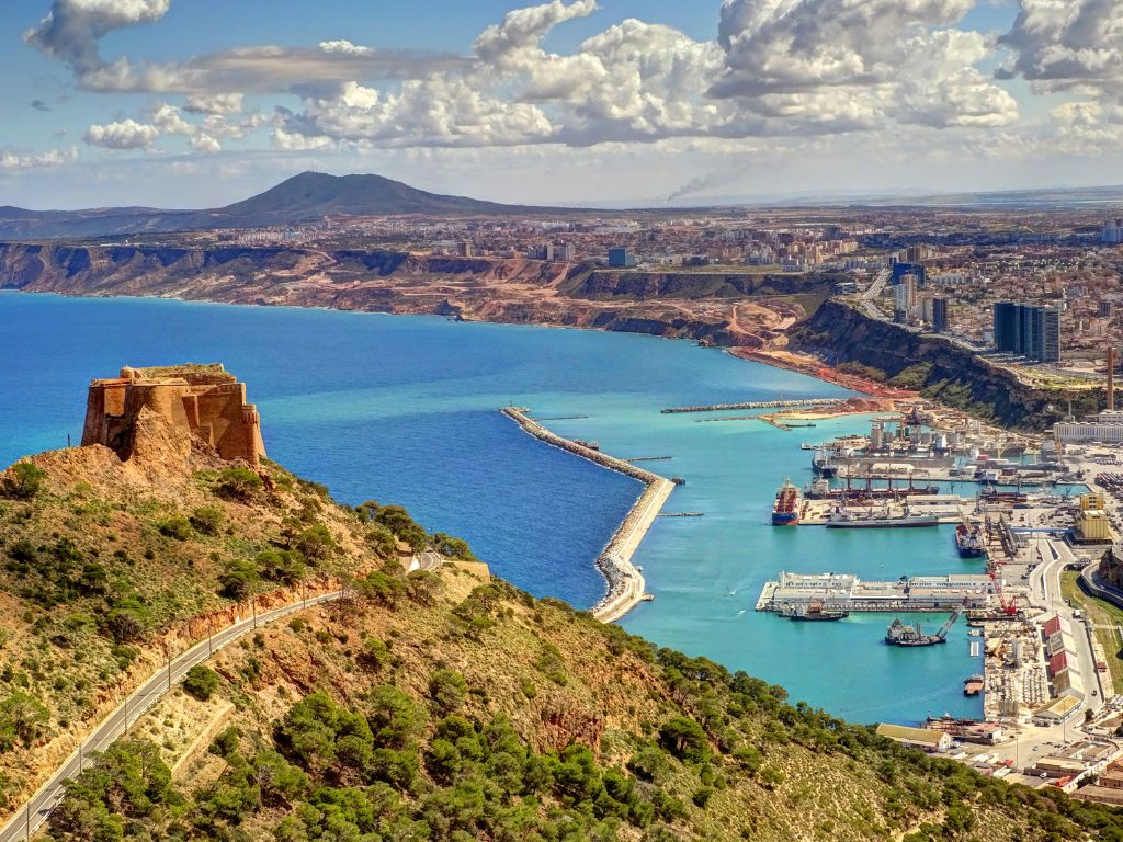 Ville d'Oran en Algérie