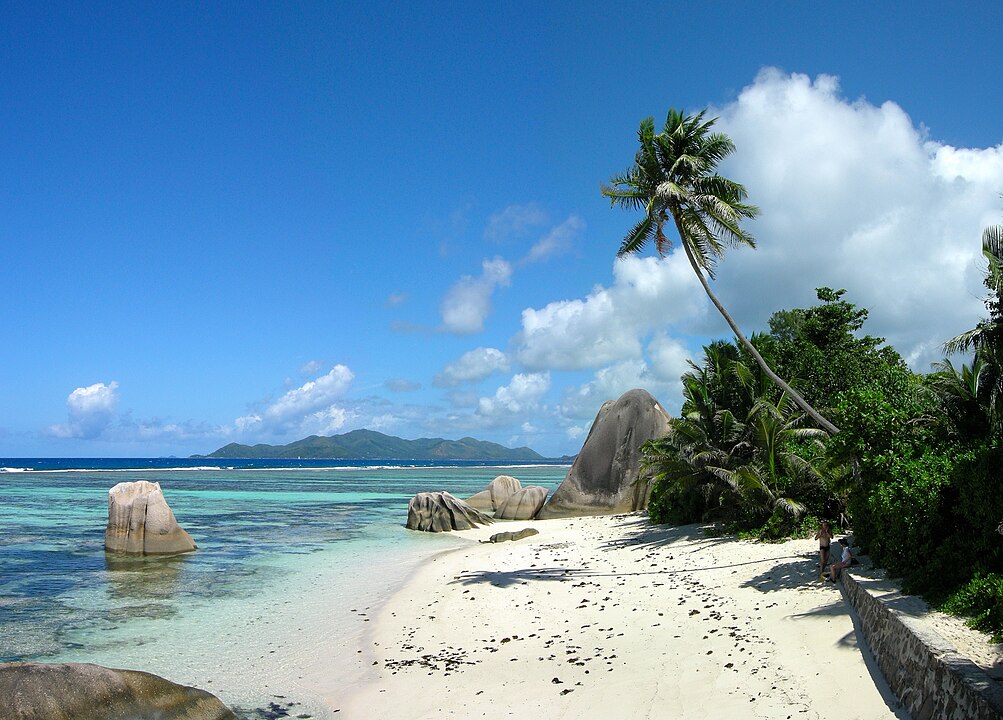 plage anse source d'agent Seychelles