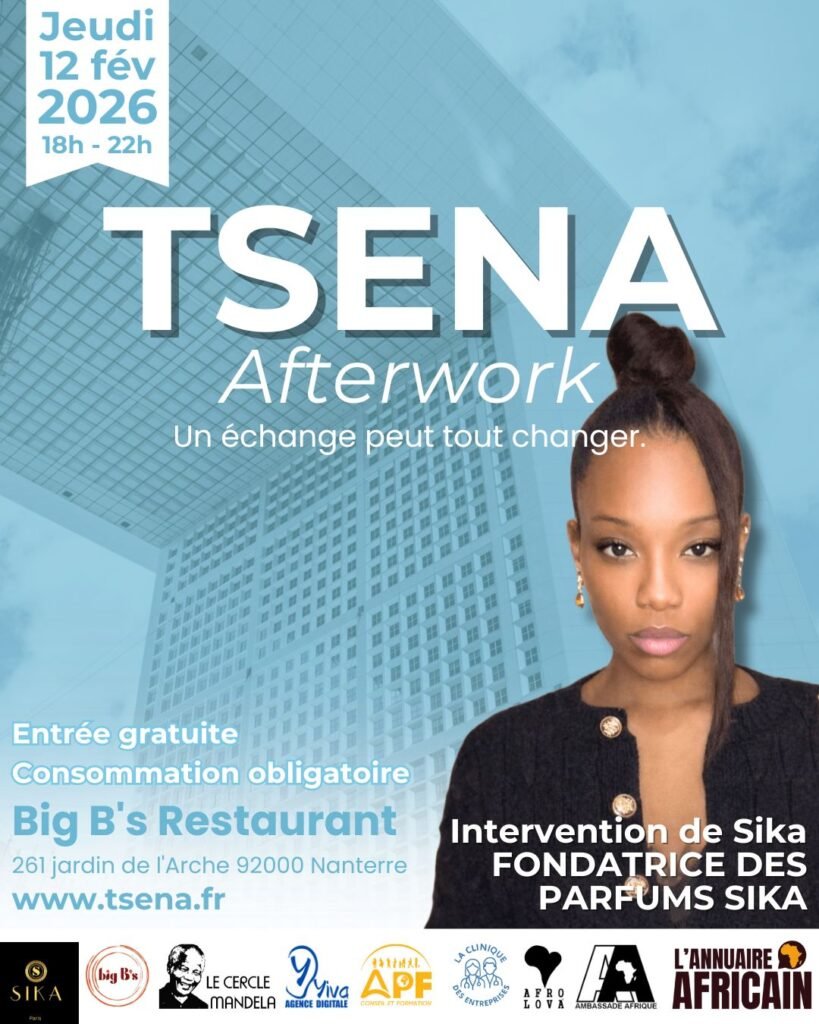 flyer afterwork professionnel à la Défense